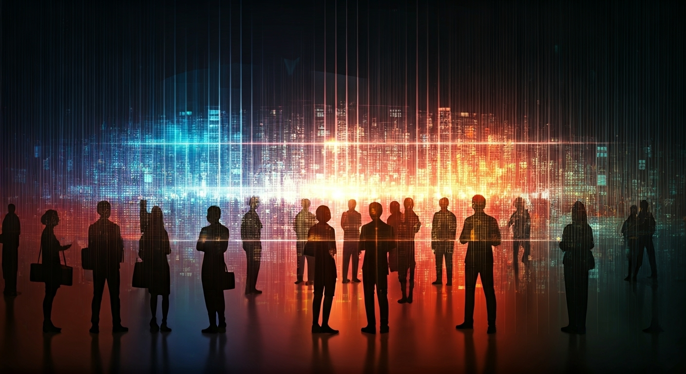 Group of people in network